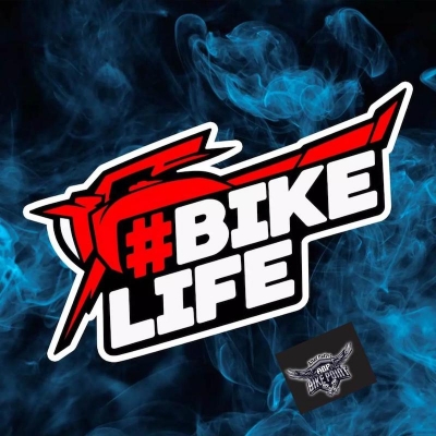 Picture of BIKE LIFE STICKER ( Waterproof &Premium qualityAlternative Biker Point