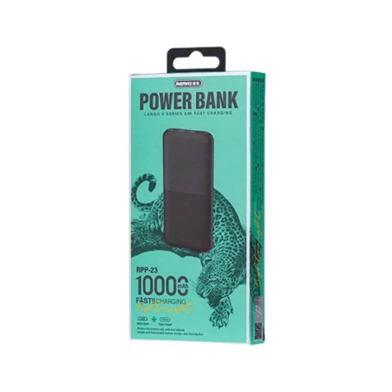 Picture of Remax RPP-23 10000mAh Lango II Series 2.4A Fast Charging Power Bank -Black