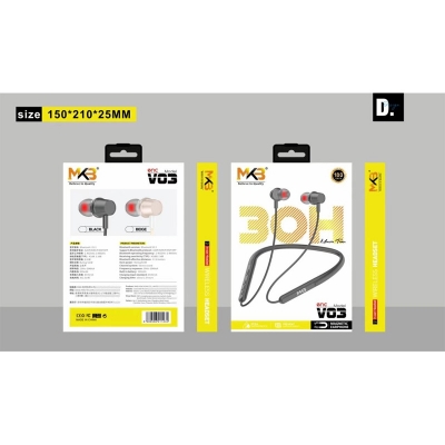 Picture of MKB V03 Magnetic Waterproof ENC Wireless Neckband