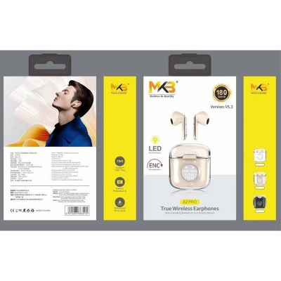 Picture of MKB S2 Pro ENC True Wireless Earphones Price In Bangladesh