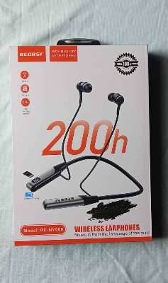 Picture of Regrsi RE-NY060 Bluetooth Neckband Wireless Earphone Music call Resive High Quyality Bass sound