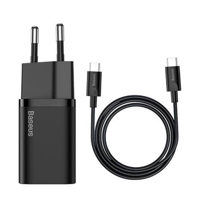 Picture of Baseus Super Si 25W Adapter 1C Quick Charger -Black