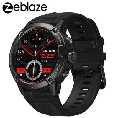 Picture of Zeblaze Ares 3 Plus Smart Watch HD AMOLED Display Voice Calling New 3D Interactive Health & Fitness Tracking Smartwatch -Black