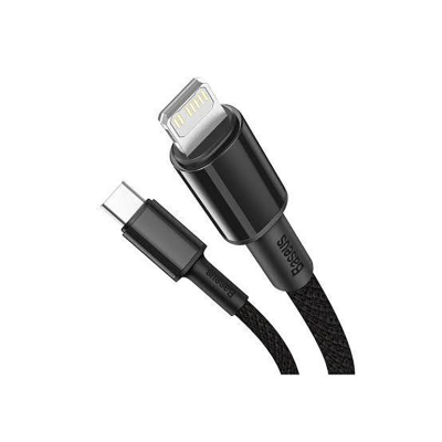Picture of Baseus High Density Braided Type-C to iP PD 20W Lightning Data Cable -Black