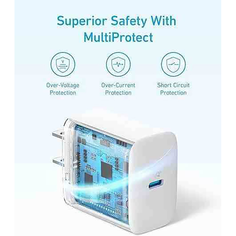 Picture of Anker A2347 Select Charger 20w for iPhone All Series -White