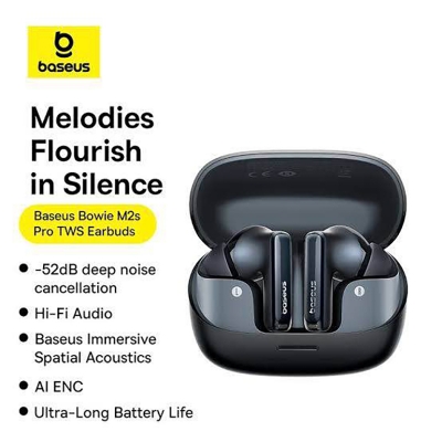 Picture of Baseus Bowie M2s Pro TWS Earbuds -Black