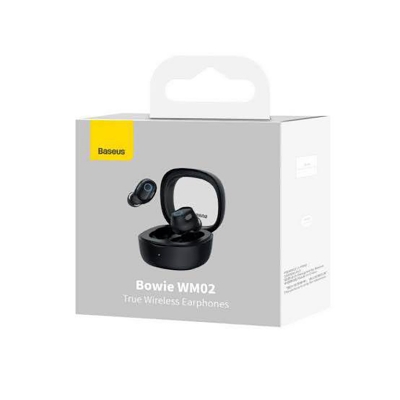 Picture of Baseus Bowie WM02 True Wireless Earphones -Black