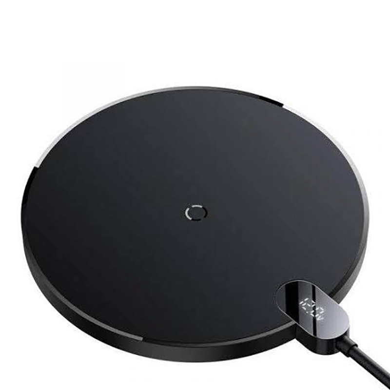 Picture of Baseus 15W Digital LED Display Gen 2 Wireless Charger -Black