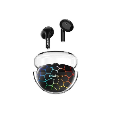 Picture of Lenovo LP80 Pro RGB TWS Bluetooth Wireless Earbuds -Black