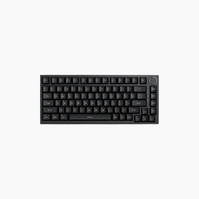 Picture of Ajazz AK820 75% Gasket-mounted Wired Mechanical Keyboard (Black As-red switch) Black