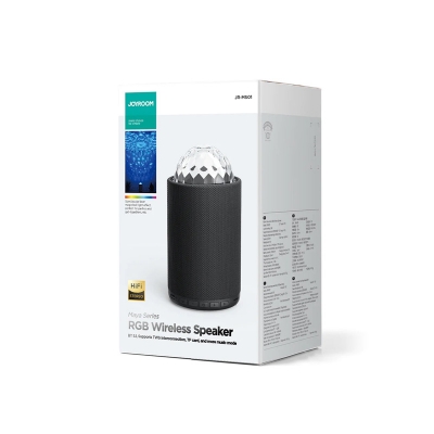 Picture of JR-MS01 Maya Series RGB Wireless Speaker-Black -Black
