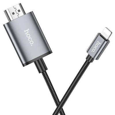 Picture of Hoco UA27 Lightning to HDMI Converter Adapter -Black
