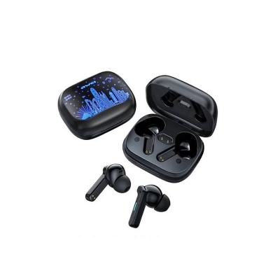 Picture of Awei T53 TWS Colorful Light Wireless Earbuds -Black