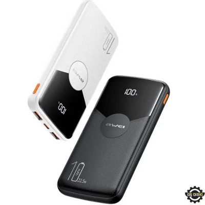 Picture of Awei P63K Power Bank 10000mAh 22.5W Fast Charging Power Bank – Price in Bangladesh -Black