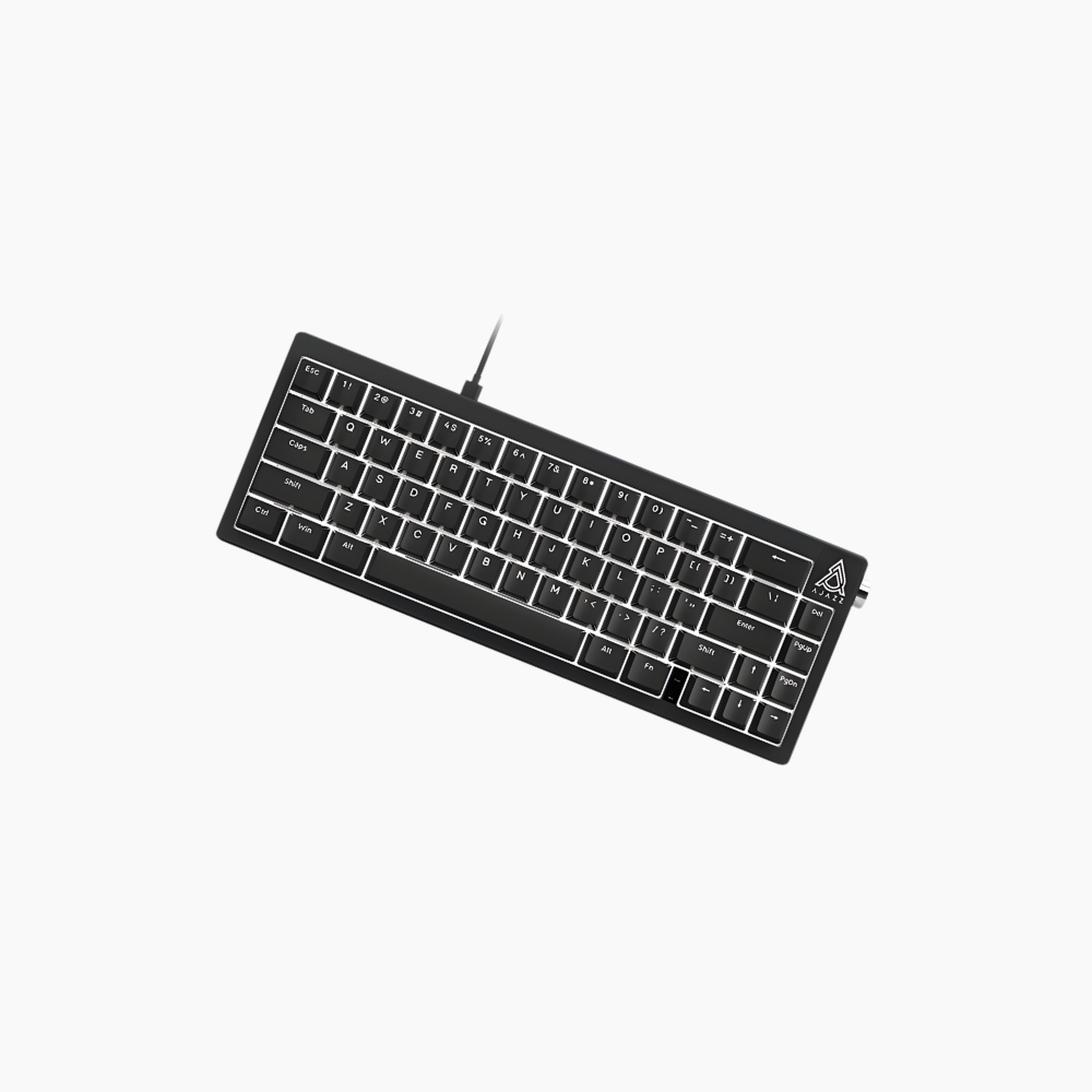 Picture of Ajazz AK650 Wired Mechanical Keyboard Red Switch Black