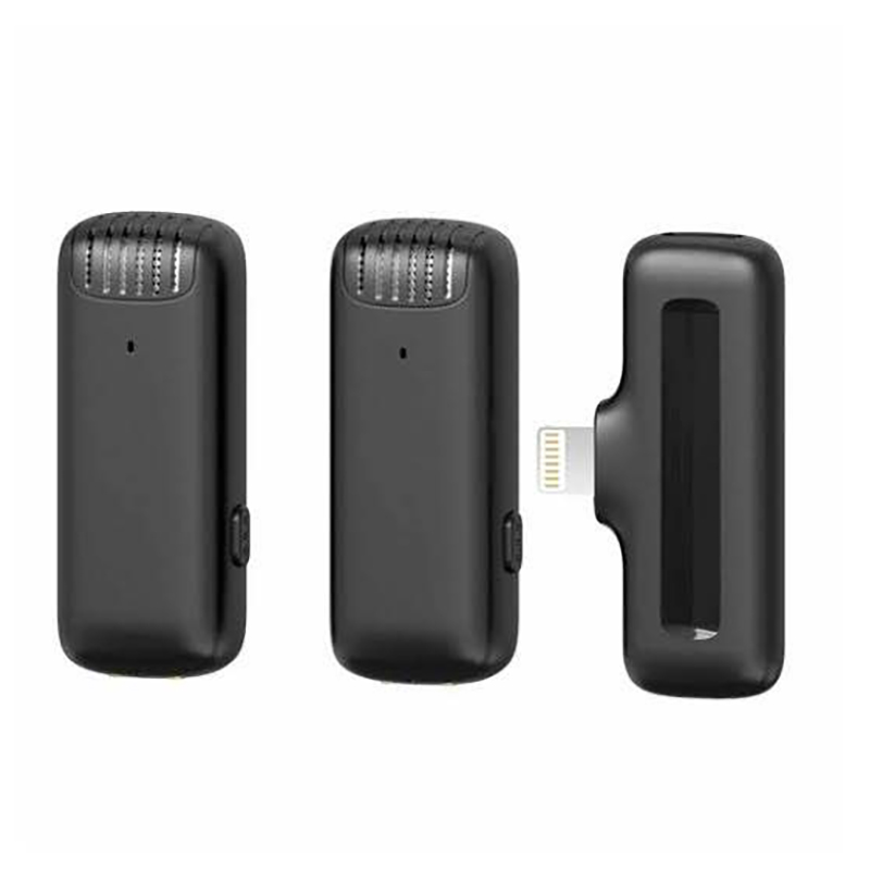 Picture of Ulanzi J12 Wireless Lavalier Microphone Type-C Edition -Black