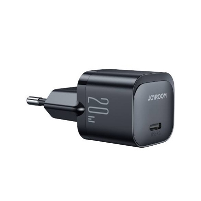 Picture of joyroom JR-TCF02 PD 20W Mini intelligent fast charger EU/UK -Black
