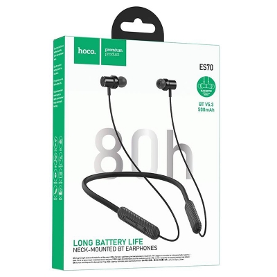 Picture of Hoco ES70 Long Battery Life Bluetooth Neckband -Black