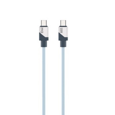Picture of MKB CL120 Tpye-c to Tpye-c  / 120W hight power / Original Silicone Data cable -Black