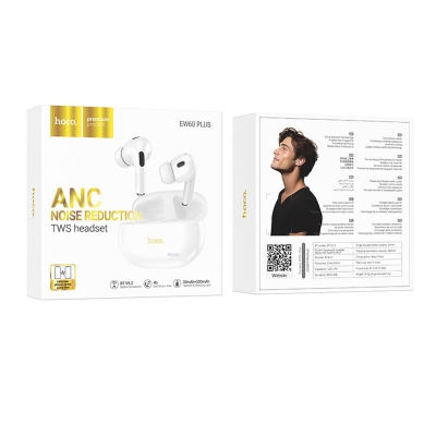 Picture of Hoco EW60 Plus Wireless ANC BT Headset -White
