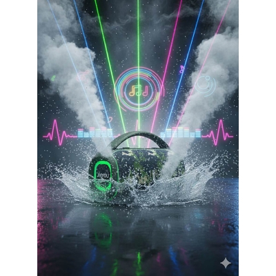 Picture of JIAYOU BOMBOX BM20 – 50W Bluetooth Speaker with Deep Bass & 8-Hour Battery