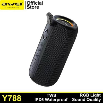 Picture of Awei Y788 Portable Outdoor Bluetooth Speaker -Black