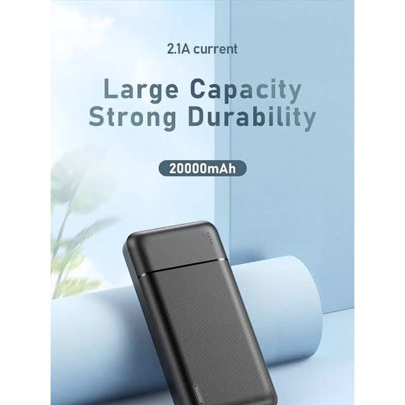 Picture of Remax RPP-166 20000MAh Lango Series Fast Charging Power Bank -Black