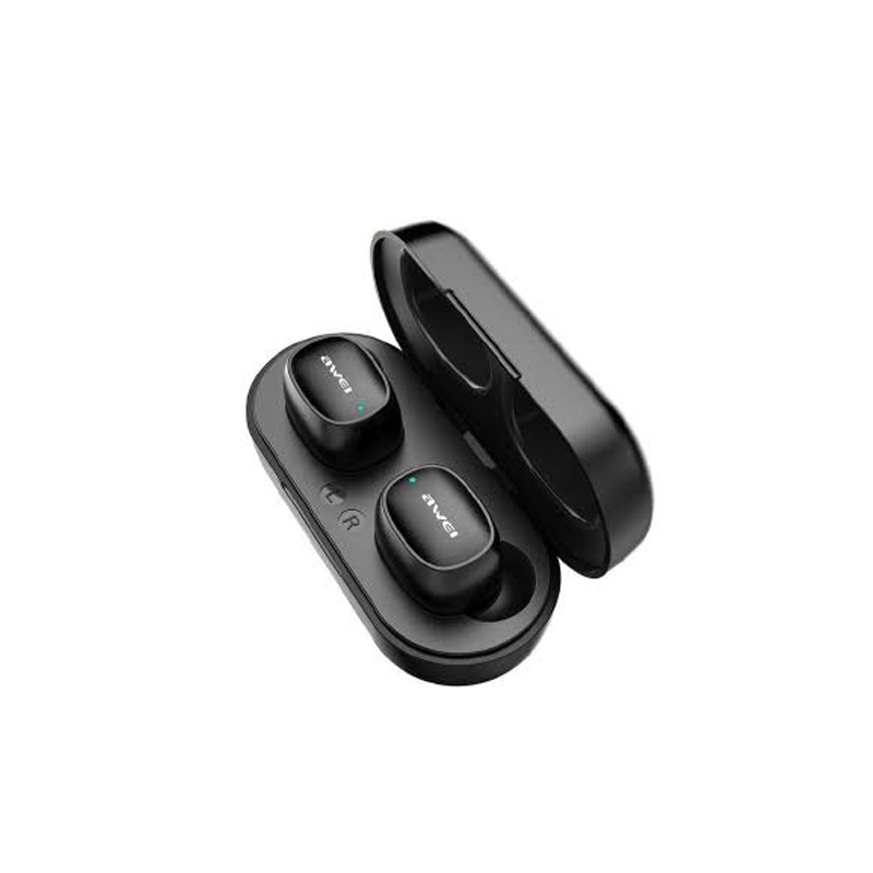 Picture of AWEI T13 Pro Bluetooth Earphones Wireless Waterproof Touch Earbuds Hifi Sound Quality -Black
