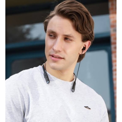 Picture of Wavefun Flex 3 Noise Cancelling Neckband -Black