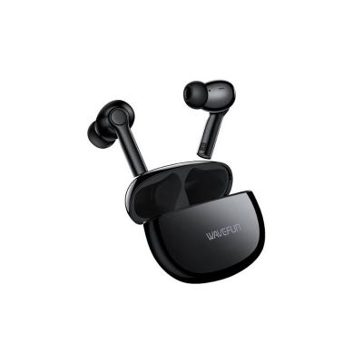 Picture of WaveFun Star wireless Music & Gaming Mode ENC Earbuds -Black
