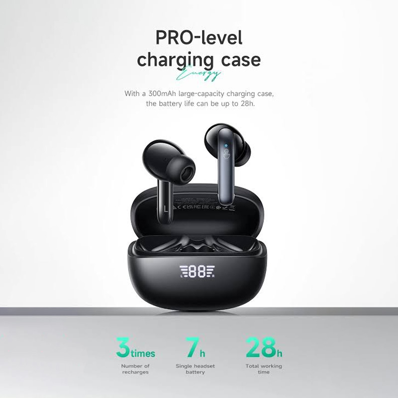 Picture of Hoco EQ5 ANC+ENC TWS Earbuds -Black
