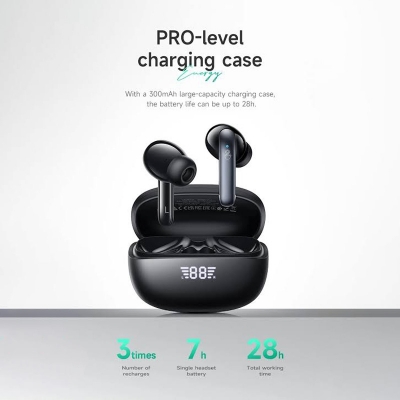 Picture of Hoco EQ5 ANC+ENC TWS Earbuds -Black