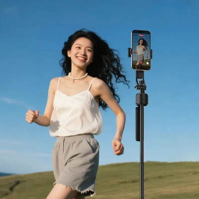 Picture of Ulanzi TT23 Auto-Tracking Selfie Stick Tripod - Black
