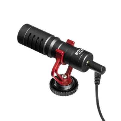Picture of Boya BY-MM1 Cardioid Condenser Microphone - Official - Black