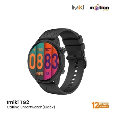 Picture of Imiki TG2 BT calling Smart Watch - Black