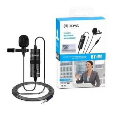 Picture of Boya BY-M1 Microphone For Smartphone, DSLR, Laptop, MacBook - 