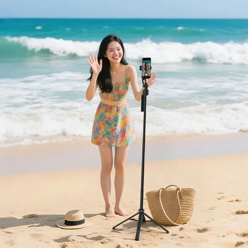 Picture of Ulanzi TT23 Auto-Tracking Selfie Stick Tripod - Black