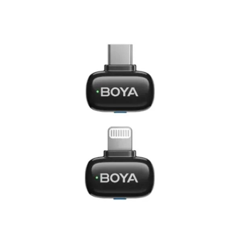 Picture of Boya Mini-12 Wireless Microphone for Android and IOS - Black