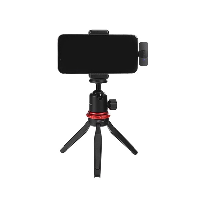 Picture of Boya BY-V10 Ultracompact 2.4GHz Wireless Microphone for Type-C Device - Black