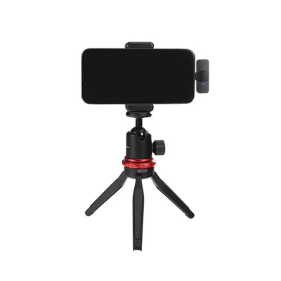 Picture of Boya BY-V10 Ultracompact 2.4GHz Wireless Microphone for Type-C Device - Black