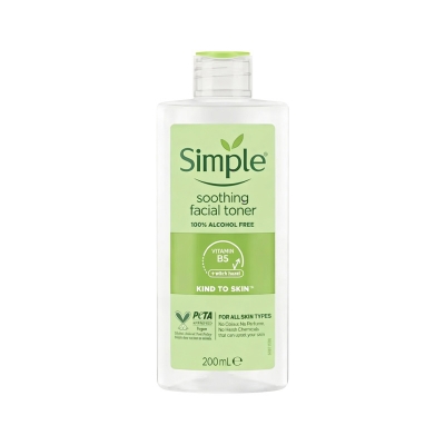 Picture of Simple Kind to Skin Soothing Facial Toner with Vitamin B5 & Witch Hazel
