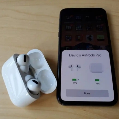 Picture of AirPods Pro 2nd genaration Pop Up MADE IN DUBAI Bluetooth Earbuds
