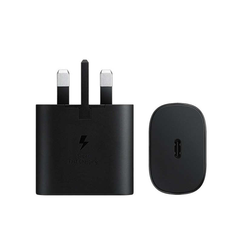 Picture of 25W PD 3 Pin Adapter (3 Pin Only Adapter) Campatible to Samsung – Super Fast Charging USB-C Charger