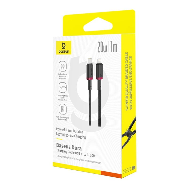 Picture of Baseus Type-C to Lightning 1m Cable For Iphone PD 20W Dura Series Fast Charging Cable