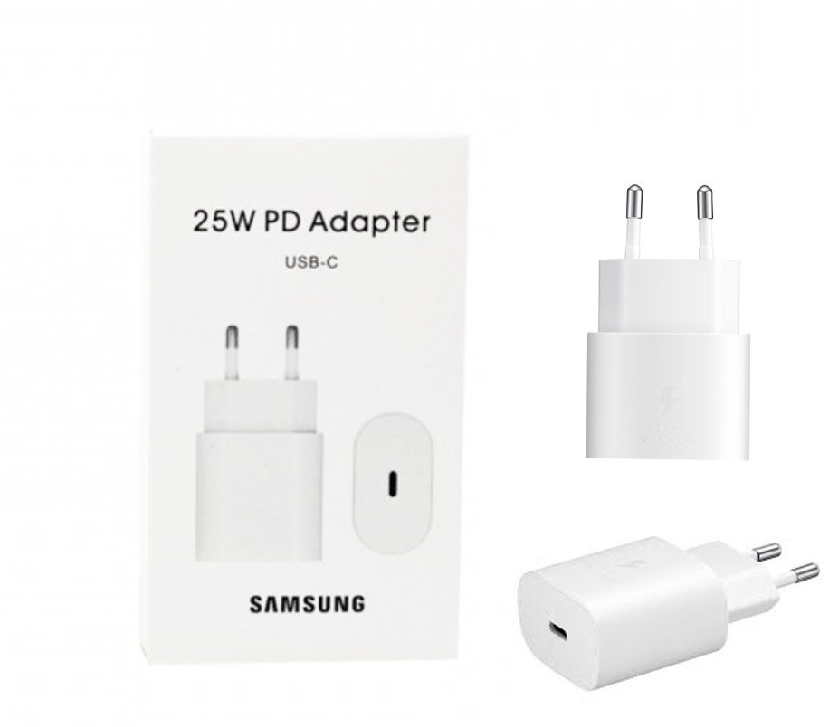 Picture of Samsung 25W PD Adapter (Only Adapter) Campatible – Super Fast Charging USB-C Charger