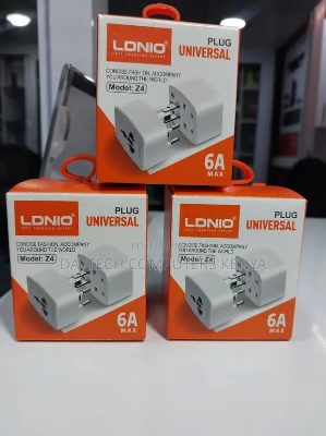 Picture of LDNIO Z4 Universal Plug 6A Max Universal Travel Adapter Compact Design with Multi-Safety Protection