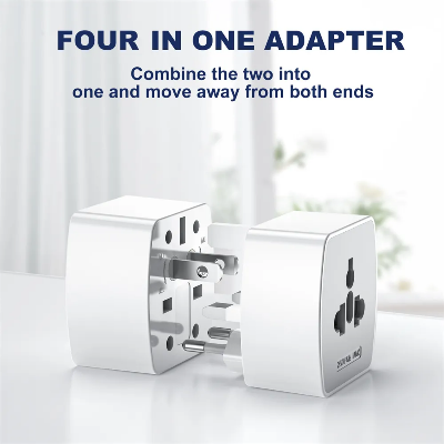 Picture of LDNIO Z4 Universal Plug 6A Max Universal Travel Adapter Compact Design with Multi-Safety Protection