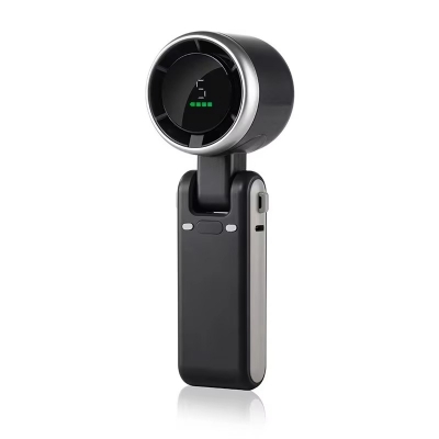 Picture of Turbo Fan Handheld Rechargeable Fan Multicolor  Portable Mini Hand Fan USB Rechargeable Foldable Hanging Neck Fan 3600mAh USB Mini Portable Small Turbo Fan