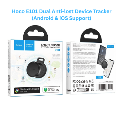 Picture of Hoco Smart Dual Anti-Lost Device E101 Tracker Finder Works with Android & iPhone