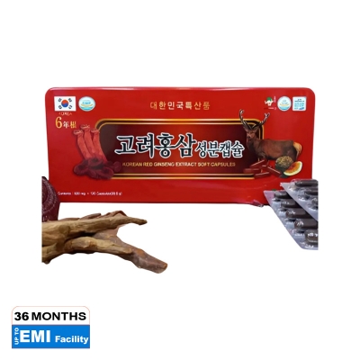 Picture of Korean Red Ginseng Gold Capsules 120Caps